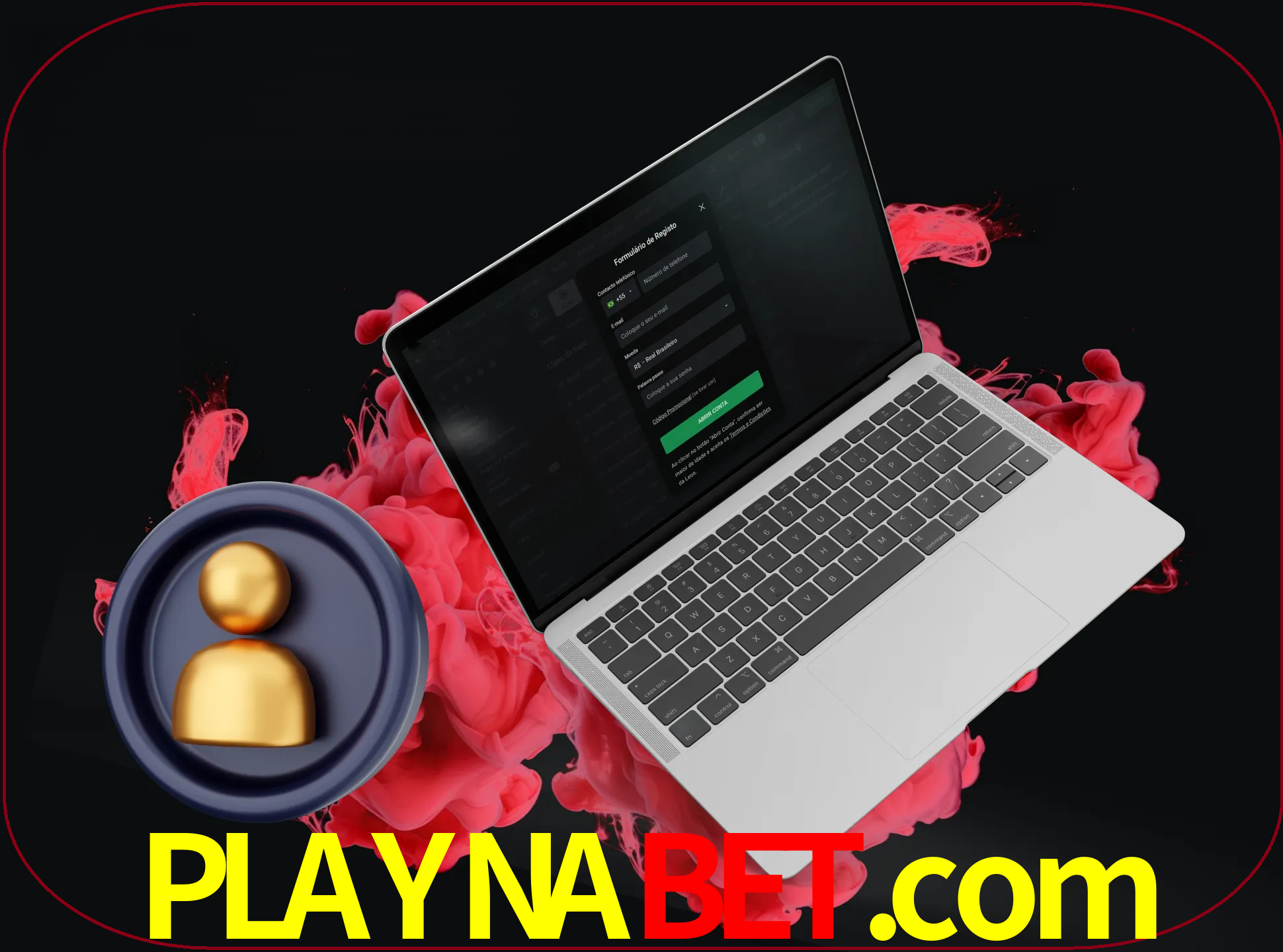 No cabeçalho do site playnabet, clique no botão que o levará a um formulário especial onde terá de introduzir as suas informações actuais.