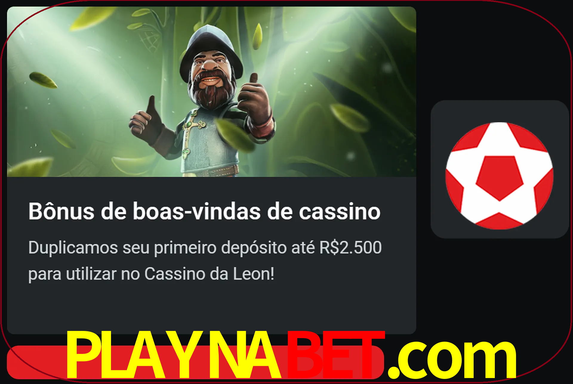 Receba seu dinheiro do bônus de boas-vindas após o primeiro depósito.