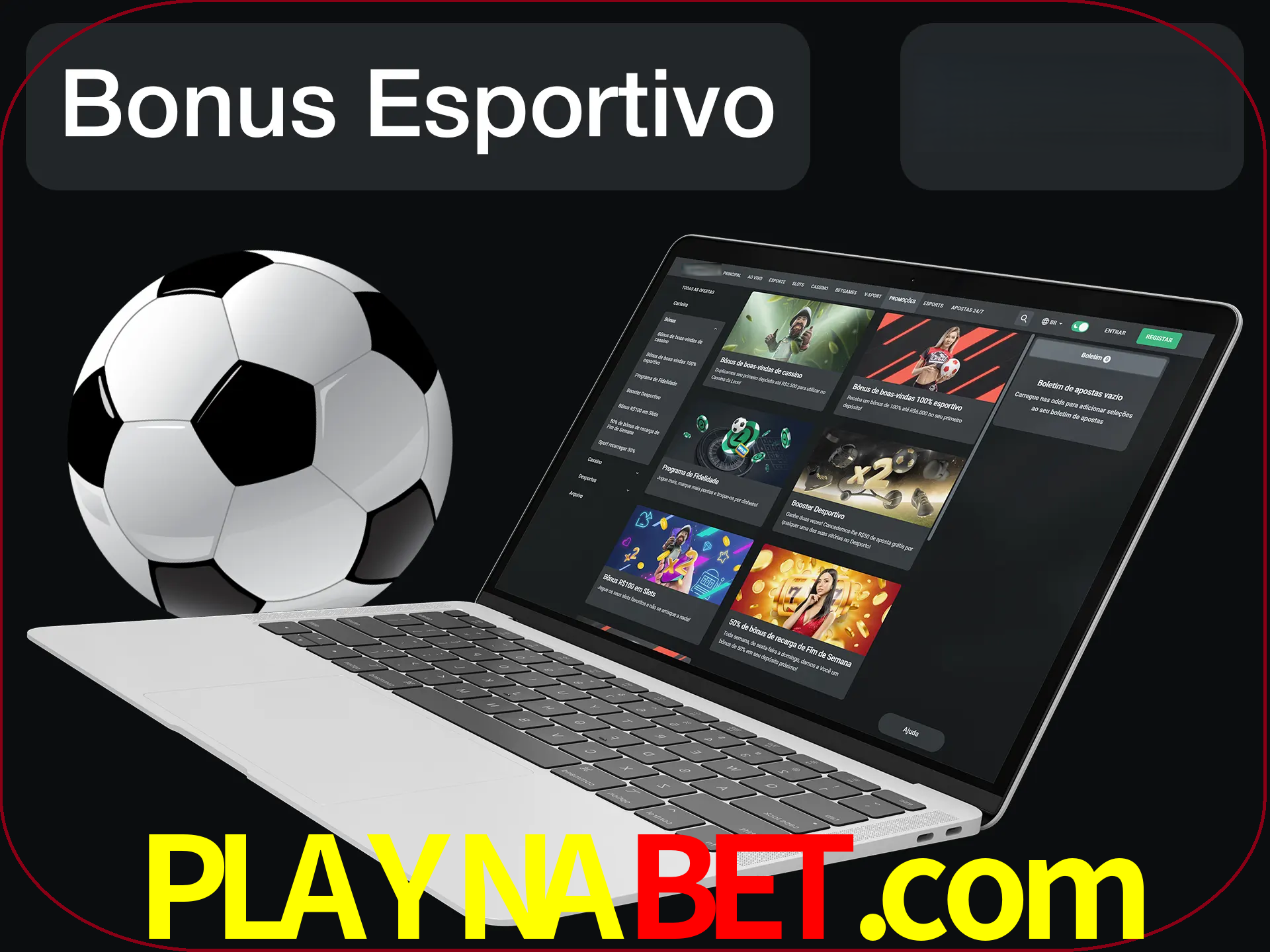 Antes de começar a apostar, use o bônus esportivo.