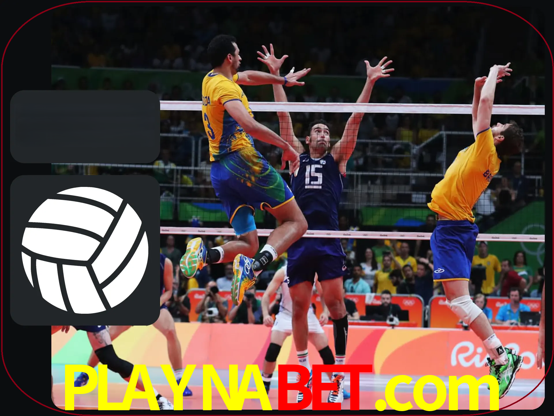 Fazer enormes ganhos apostando nas equipes de vôlei.